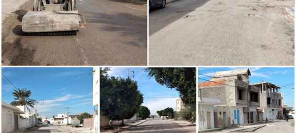 انطلاق أشغال تعبيد نهج ابن الجزار ونهج قرطاج